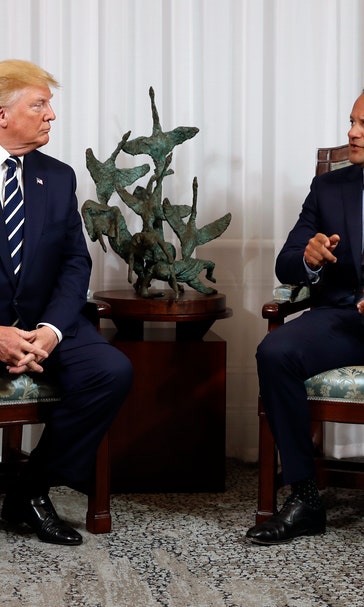 Trump, Irish prime minister differ on Brexit, meeting venue